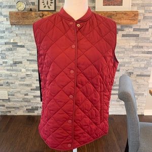 GAP waffled vest size L